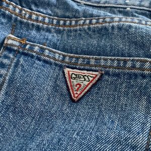 vintage guess straight leg jeans